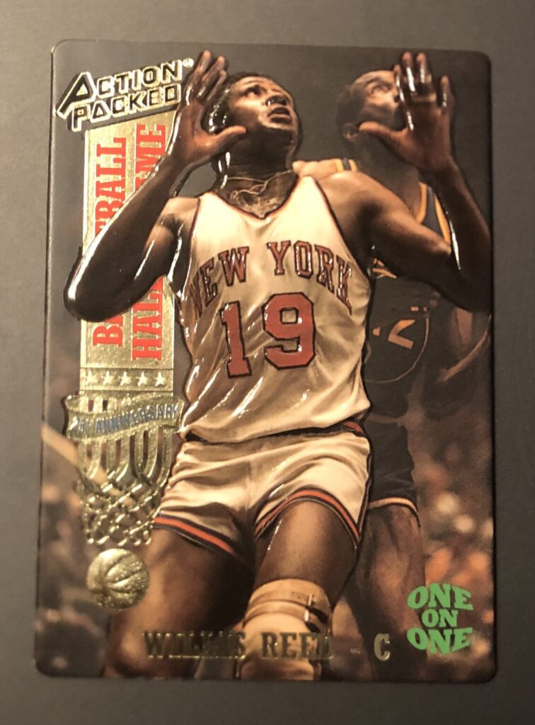 1993 Action Packed Hall of Fame #5 Willis Reed, One on One